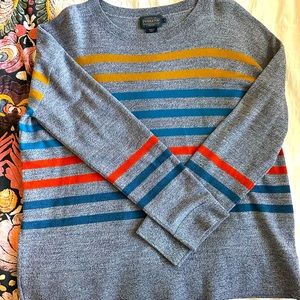 Pendleton Striped Merino Wool Sweater NWOT